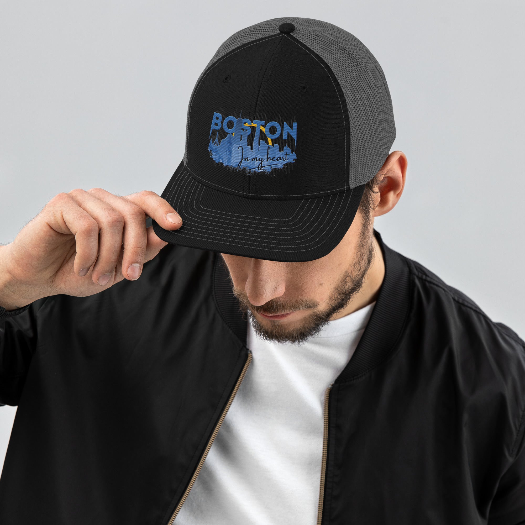 Infinite Variations - Boston Design - Trucker Cap