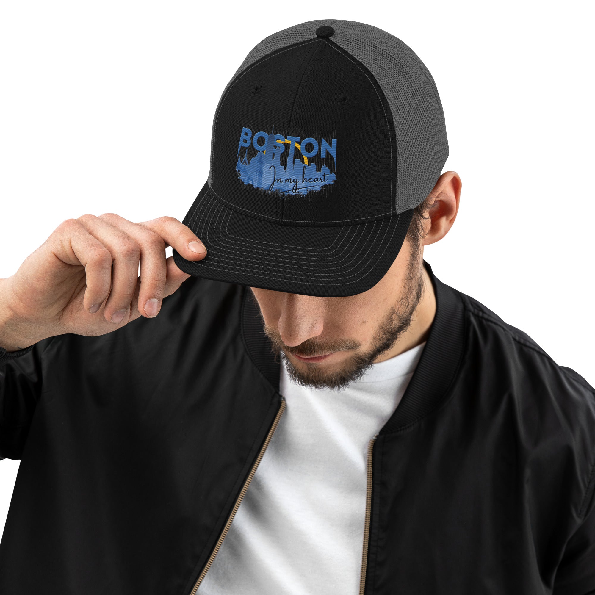 Infinite Variations - Boston Design - Trucker Cap