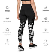 Infinite Variations - Queen's Gambit - Sports Leggings