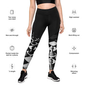 Infinite Variations - Queen's Gambit - Sports Leggings