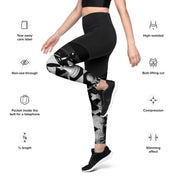 Infinite Variations - Queen's Gambit - Sports Leggings
