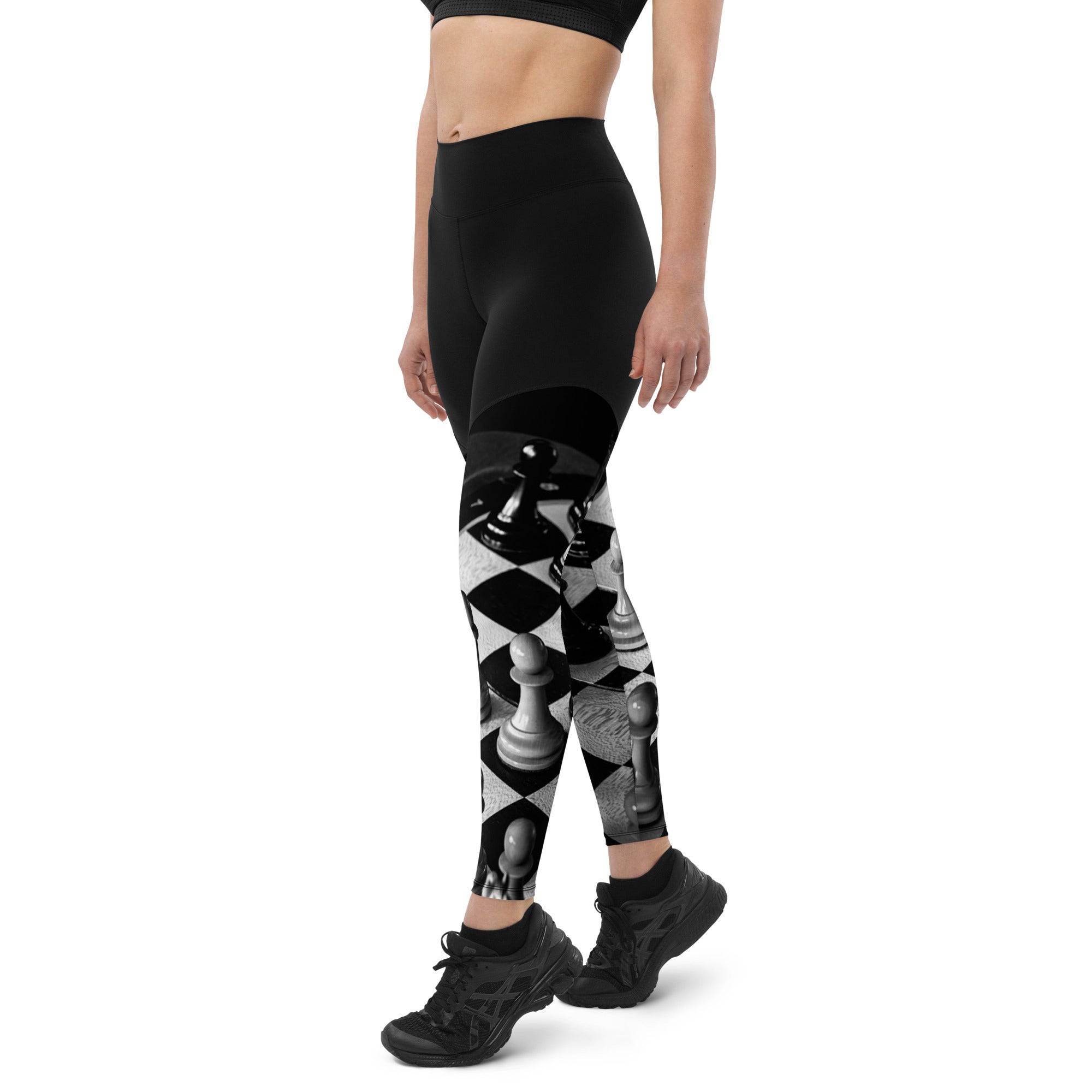 Infinite Variations - Queen's Gambit - Sports Leggings