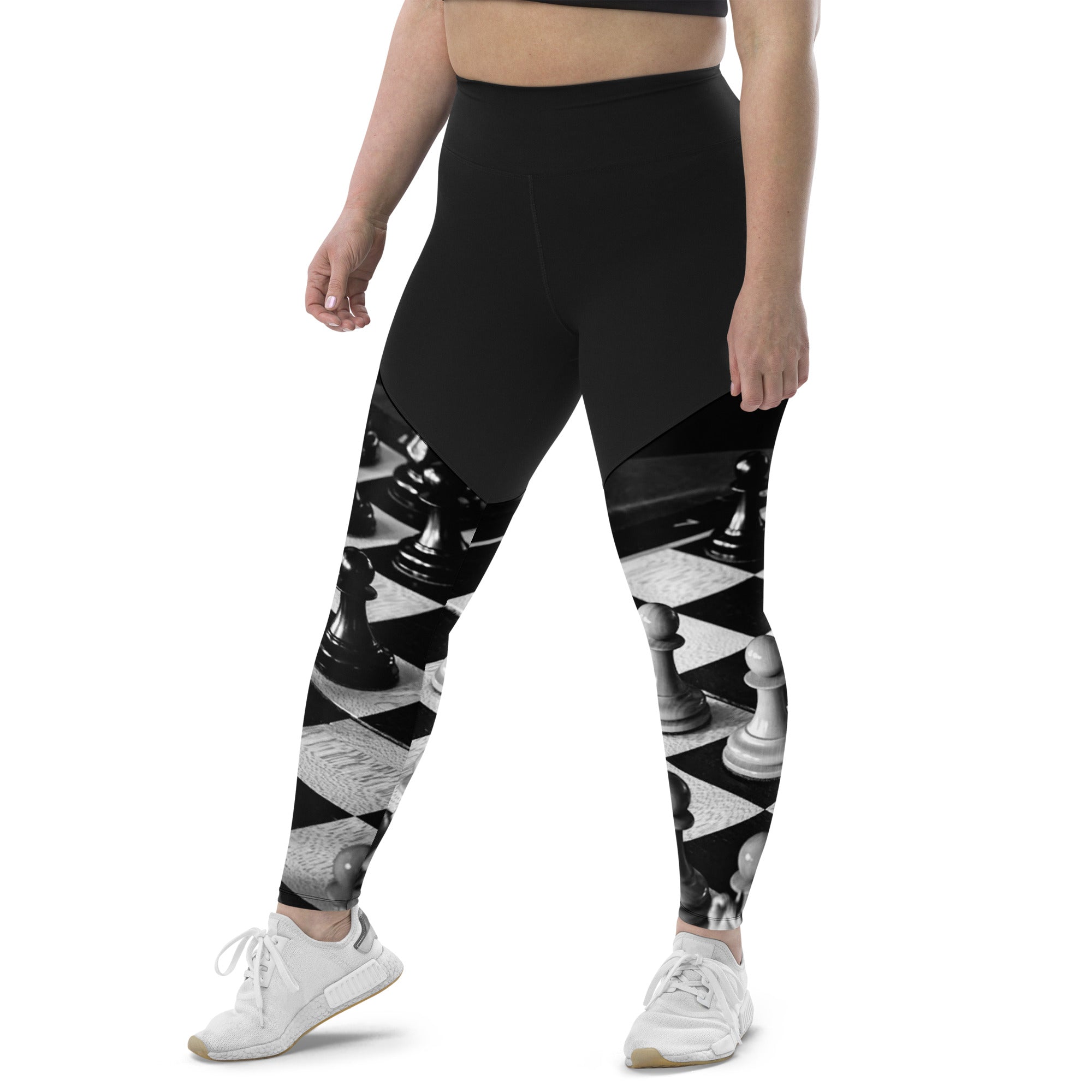 Infinite Variations - Queen's Gambit - Sports Leggings
