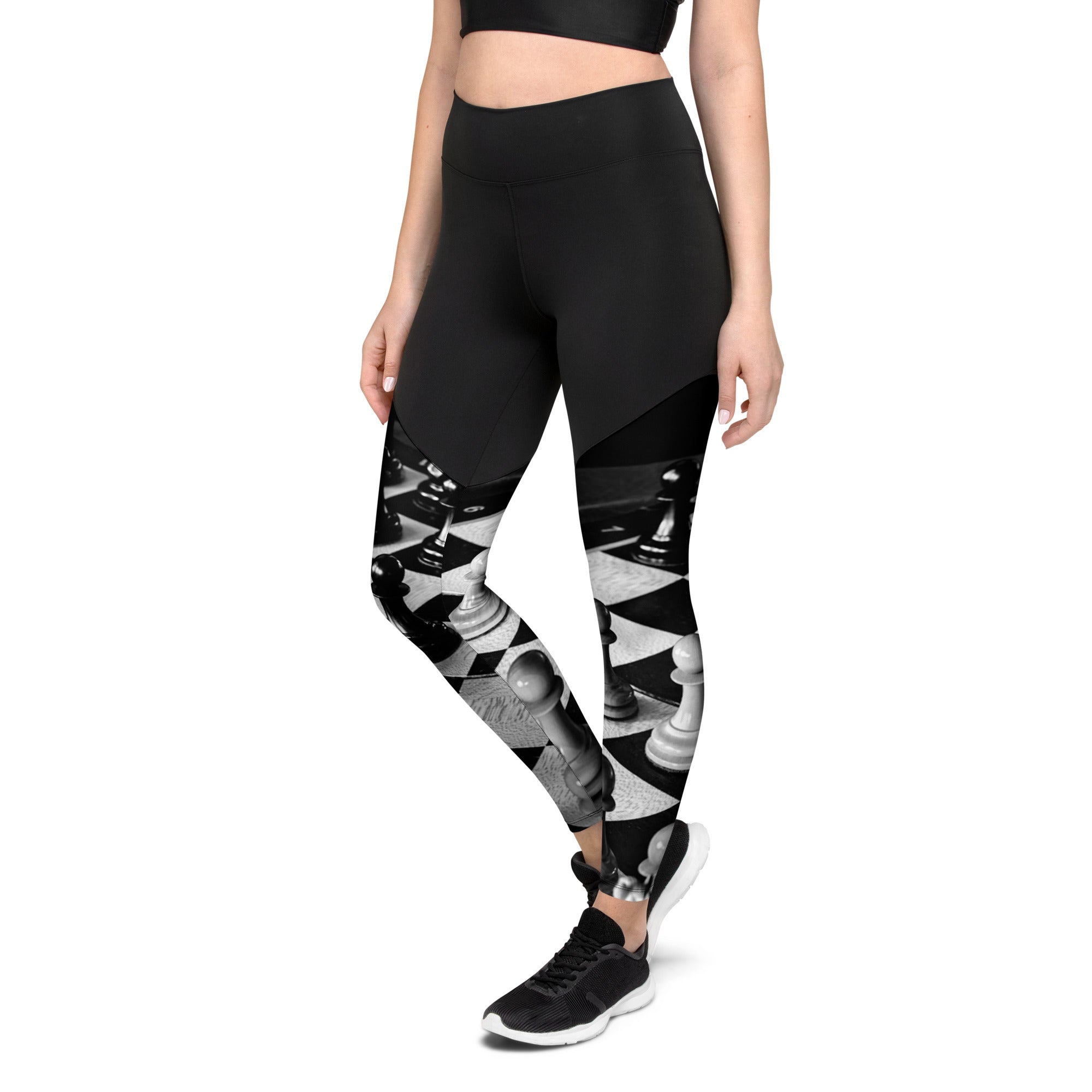 Infinite Variations - Queen's Gambit - Sports Leggings