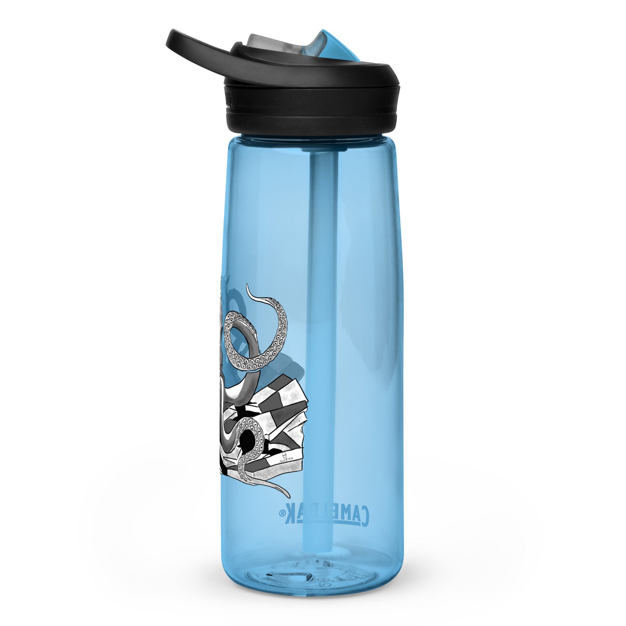 Infinite Variations - Octopus Knight - Sports water bottle
