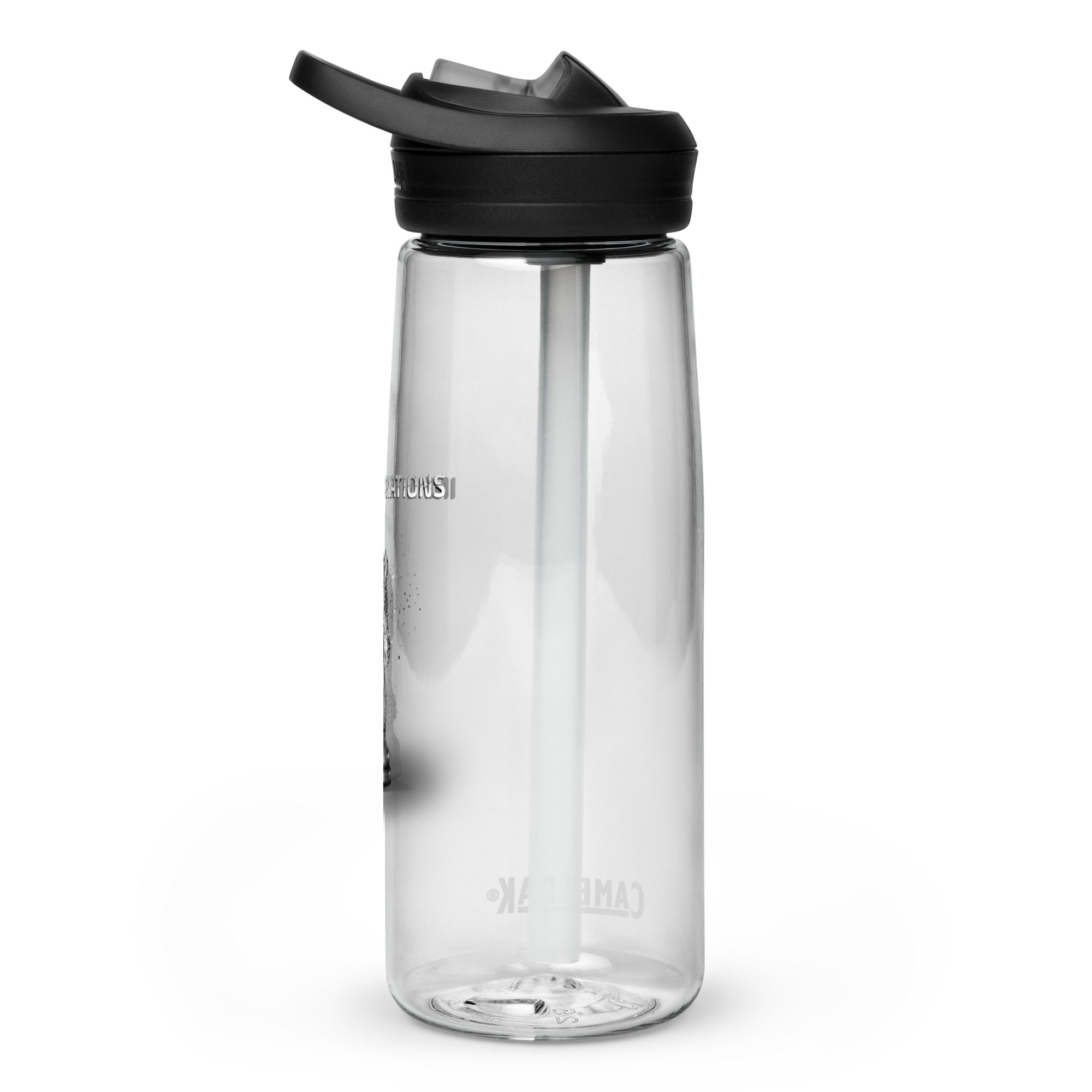 Infinite Variations - Disintegrating Knight - Sports water bottle