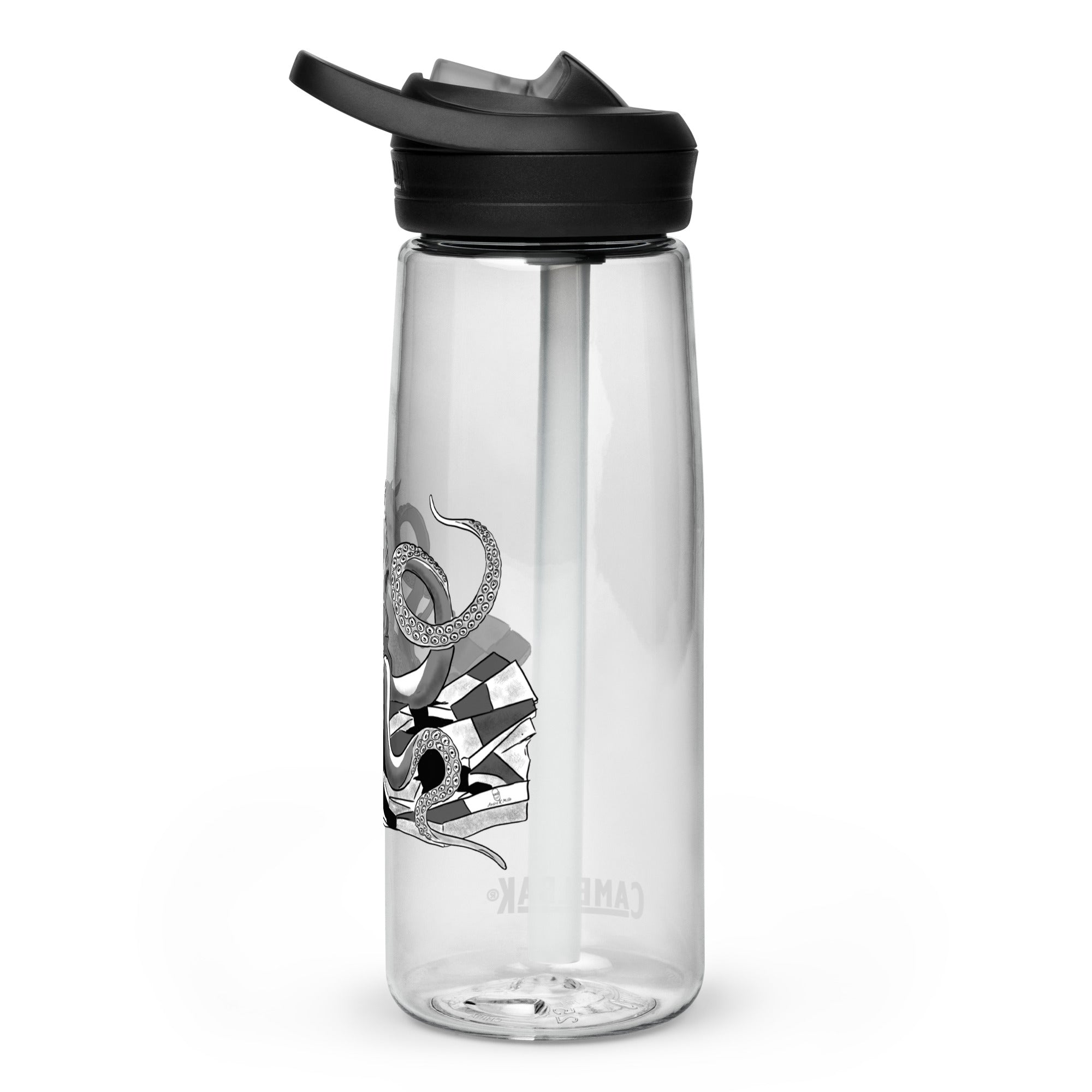 Infinite Variations - Octopus Knight - Sports water bottle
