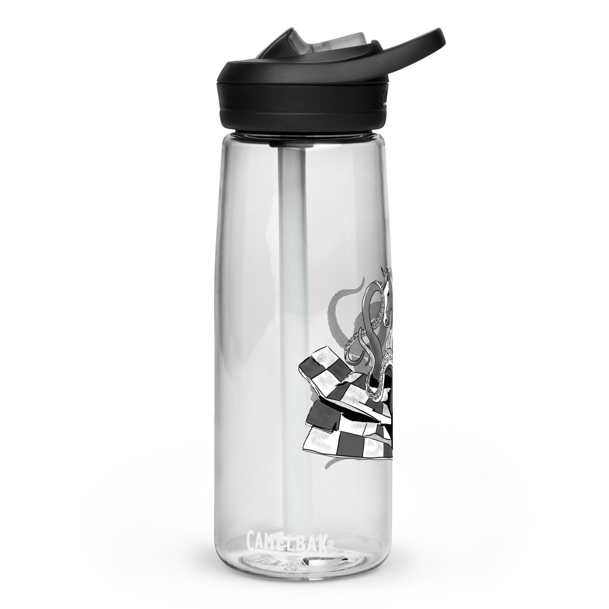 Infinite Variations - Octopus Knight - Sports water bottle