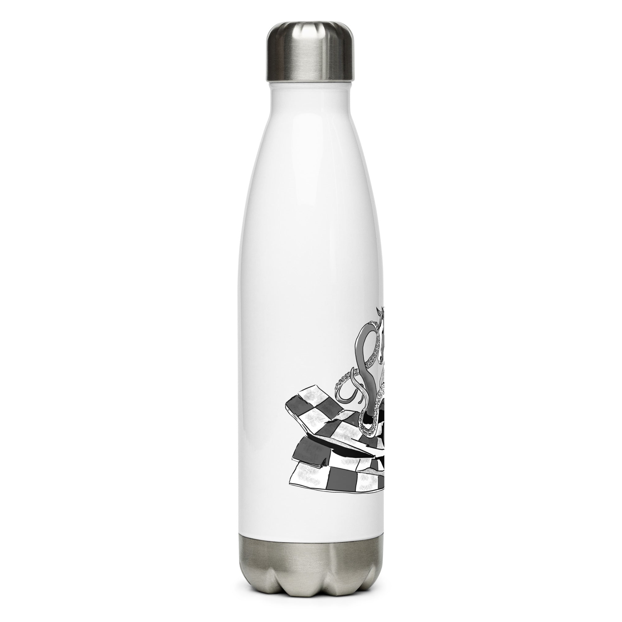 Infinite Variations - Octopus Knight - Stainless steel water bottle