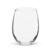 Infinite Variations - Octopus Knight - Stemless wine glass