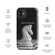 Chess Themed Phone Case for iPhone® - White Knight