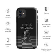 Infinite Variations - Black Knight - Side Perspective - Tough Case for iPhone®