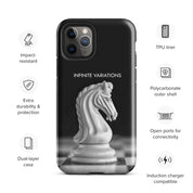 Chess Themed Phone Case for iPhone® - White Knight