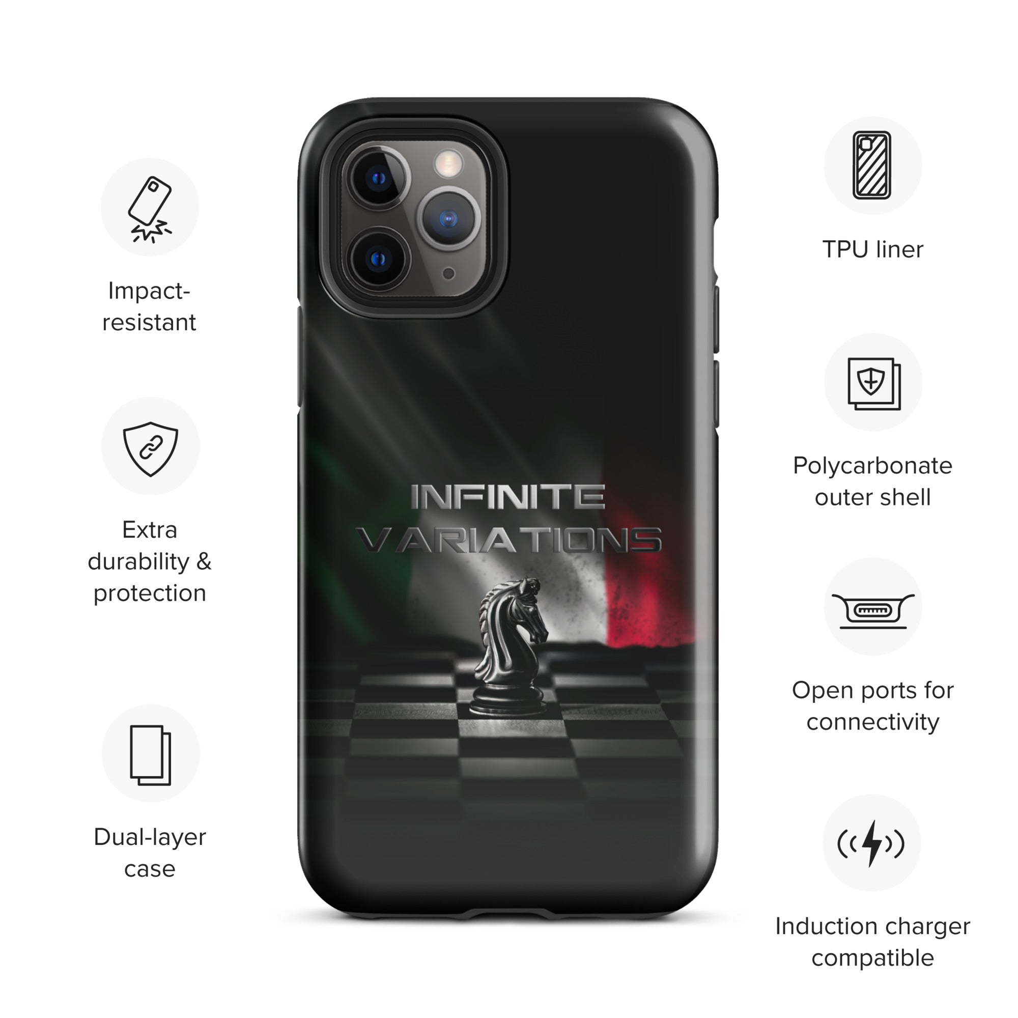 Tough Case for iPhone® - Classical Knight Italian - Phone Case