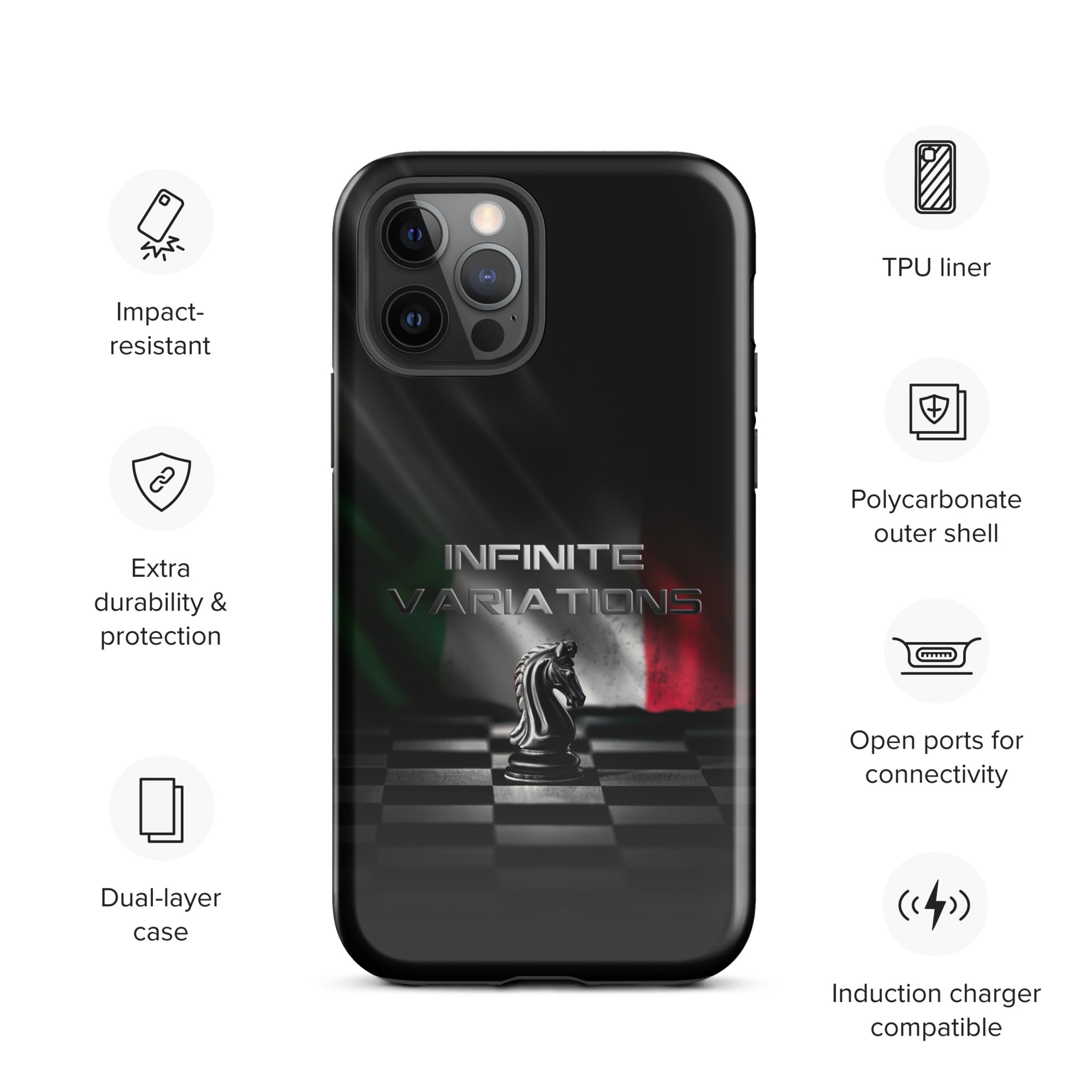 Tough Case for iPhone® - Classical Knight Italian - Phone Case