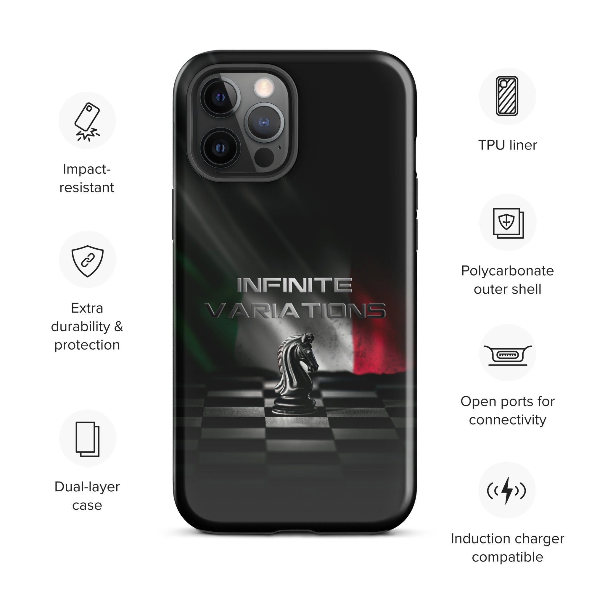 Tough Case for iPhone® - Classical Knight Italian - Phone Case