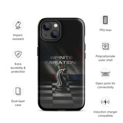 Infinite Variations - Classy Dominican Flag - Tough Case for iPhone®
