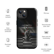 Infinite Variations - Classy Dominican Flag - Tough Case for iPhone®