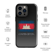 Infinite Variations - International Series - Cambodia Distressed - Tough Case for iPhone®