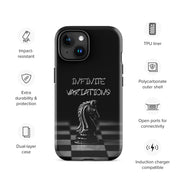 Infinite Variations - Black Knight - Side Perspective - Tough Case for iPhone®