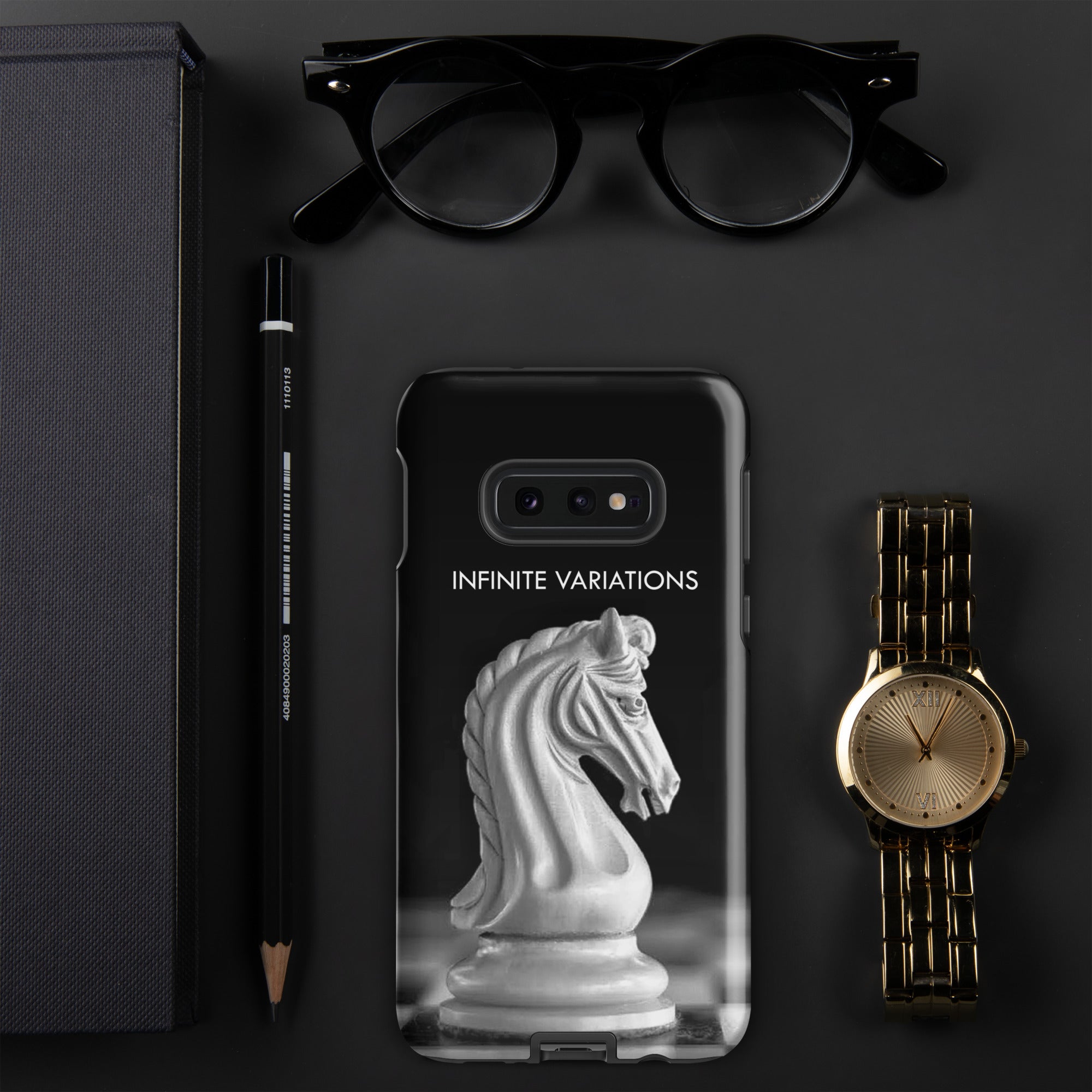 Chess Themed Phone case for Samsung® - White Knight