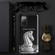 Chess Themed Phone case for Samsung® - White Knight