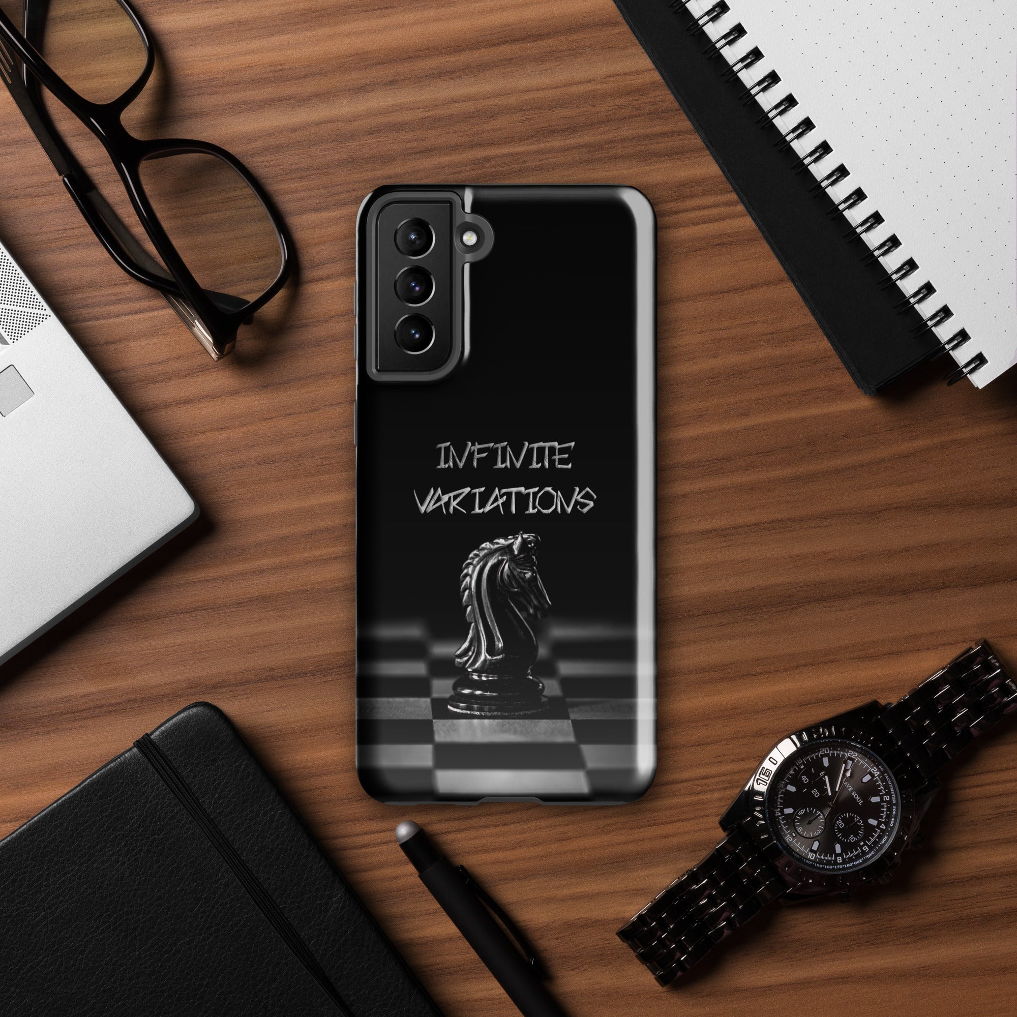 Infinite Variations - Black Knight - Side Perspective - Tough case for Samsung®