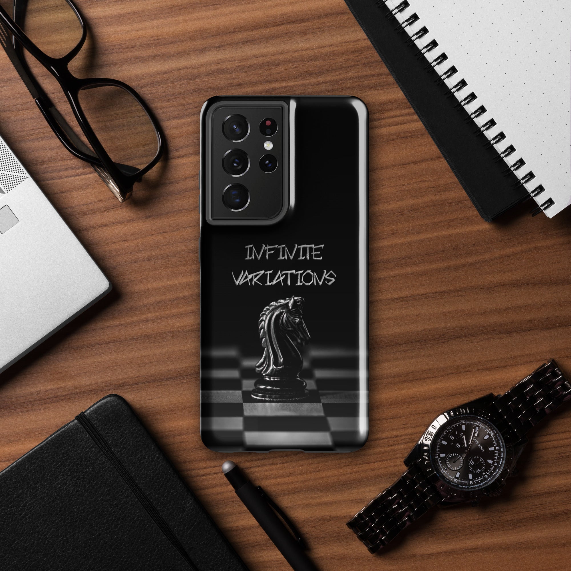 Infinite Variations - Black Knight - Side Perspective - Tough case for Samsung®
