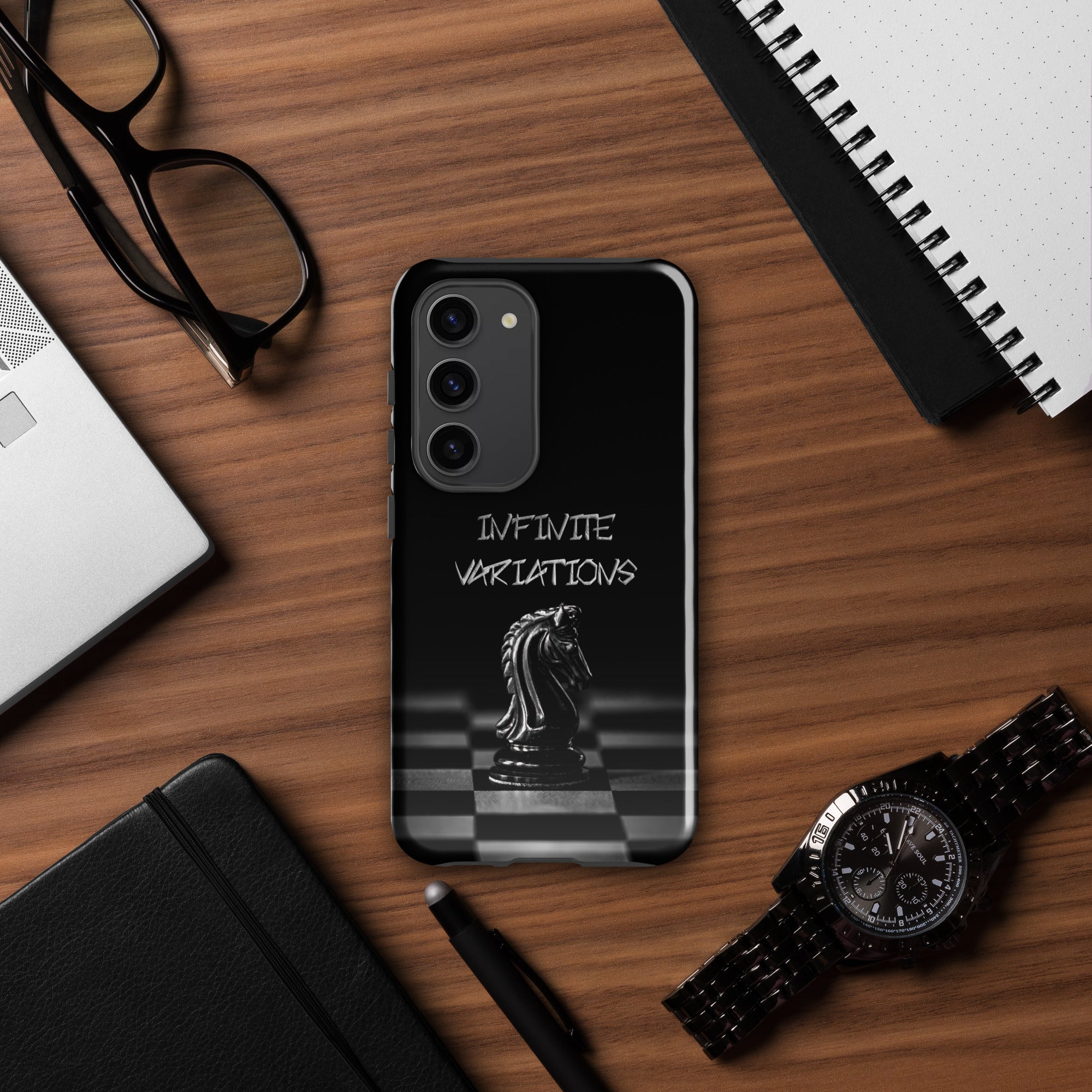 Infinite Variations - Black Knight - Side Perspective - Tough case for Samsung®