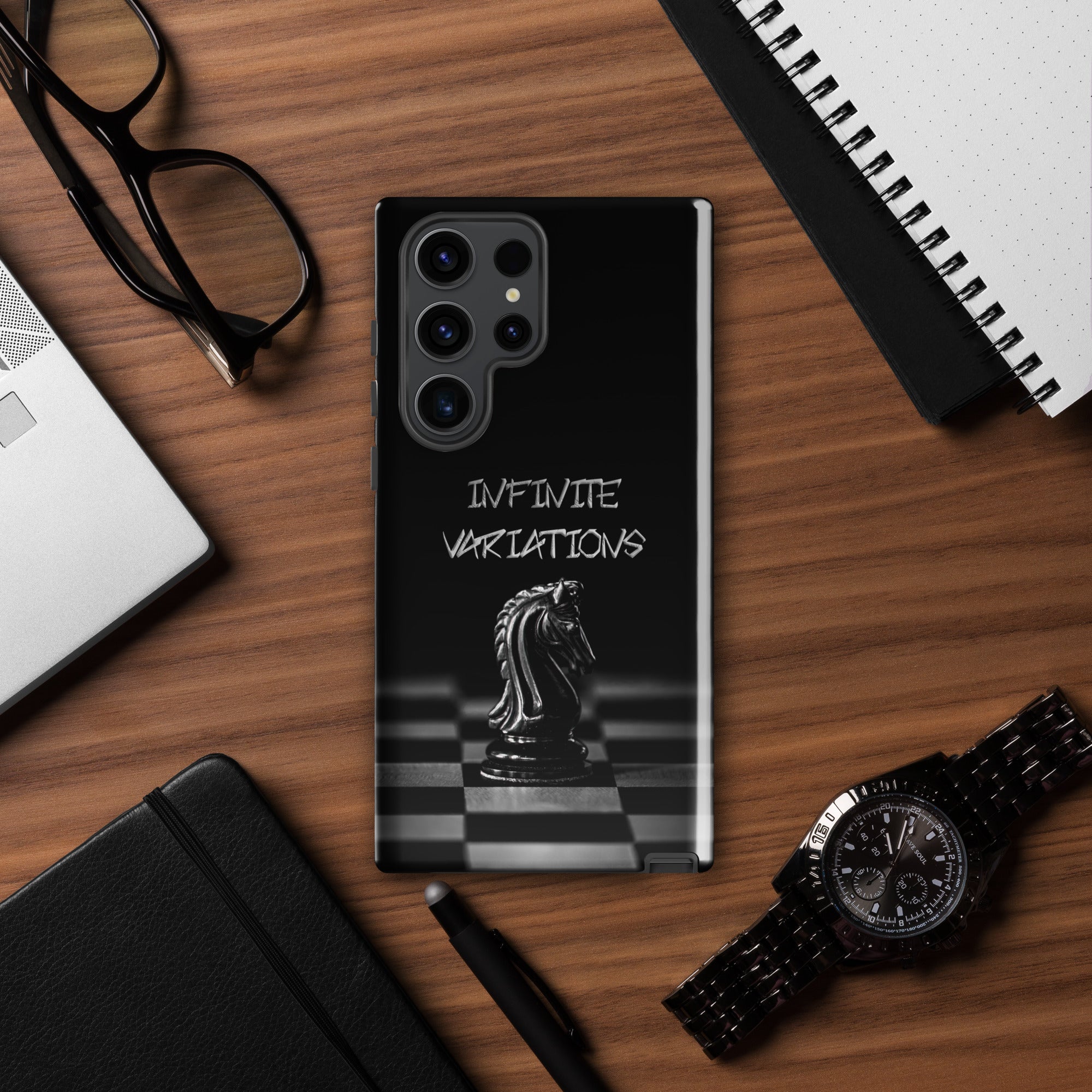 Infinite Variations - Black Knight - Side Perspective - Tough case for Samsung®
