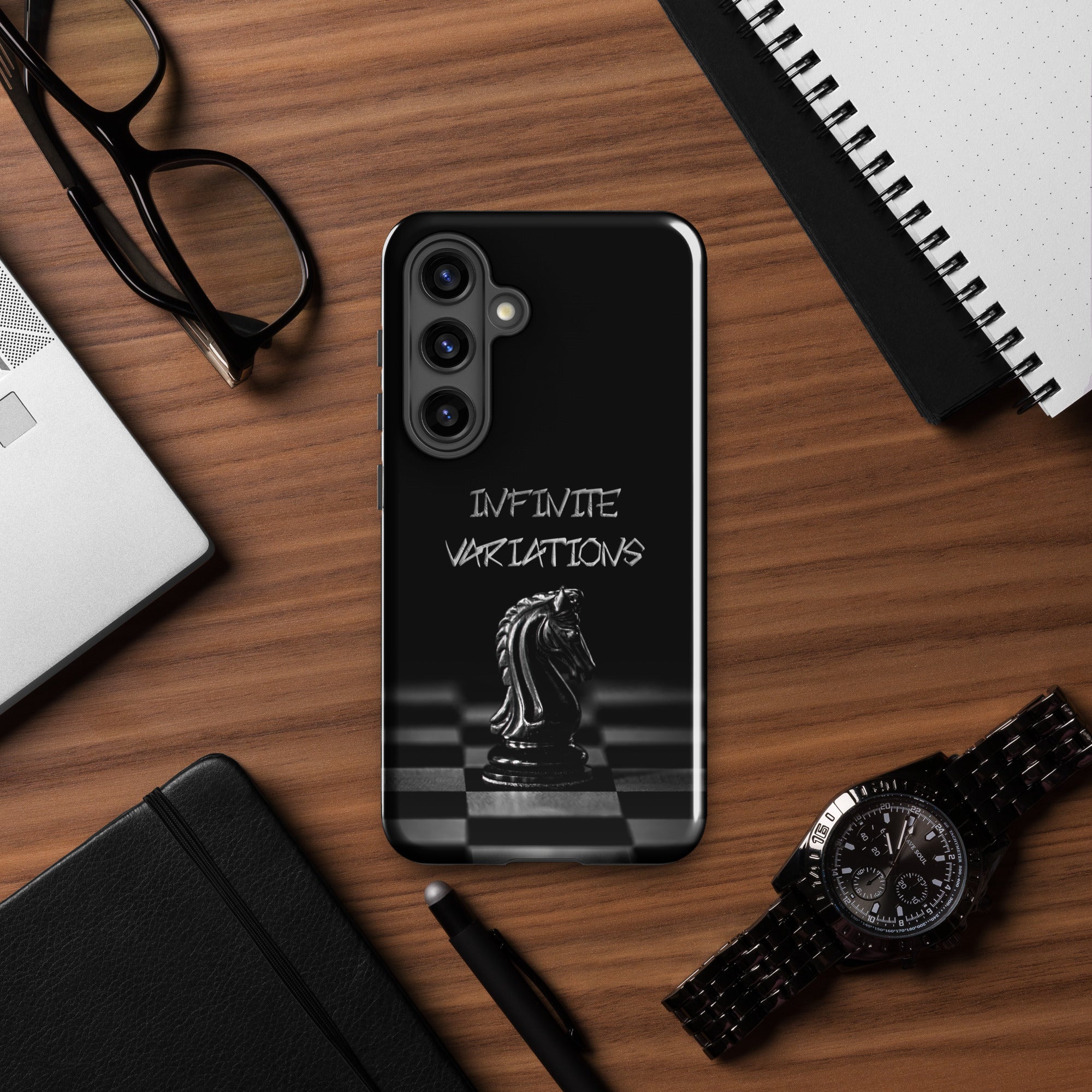Infinite Variations - Black Knight - Side Perspective - Tough case for Samsung®