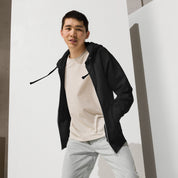 Boston Design - Unisex fleece zip up hoodie