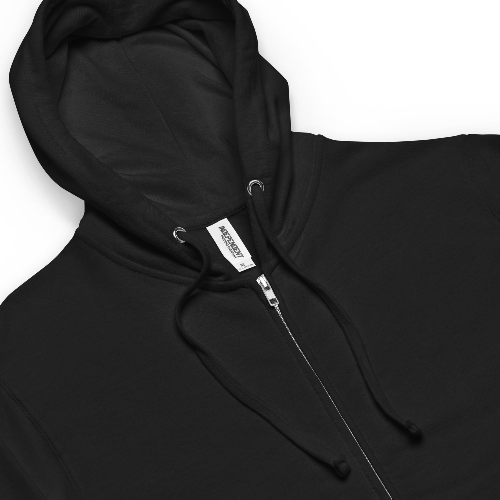 Boston Design - Unisex fleece zip up hoodie