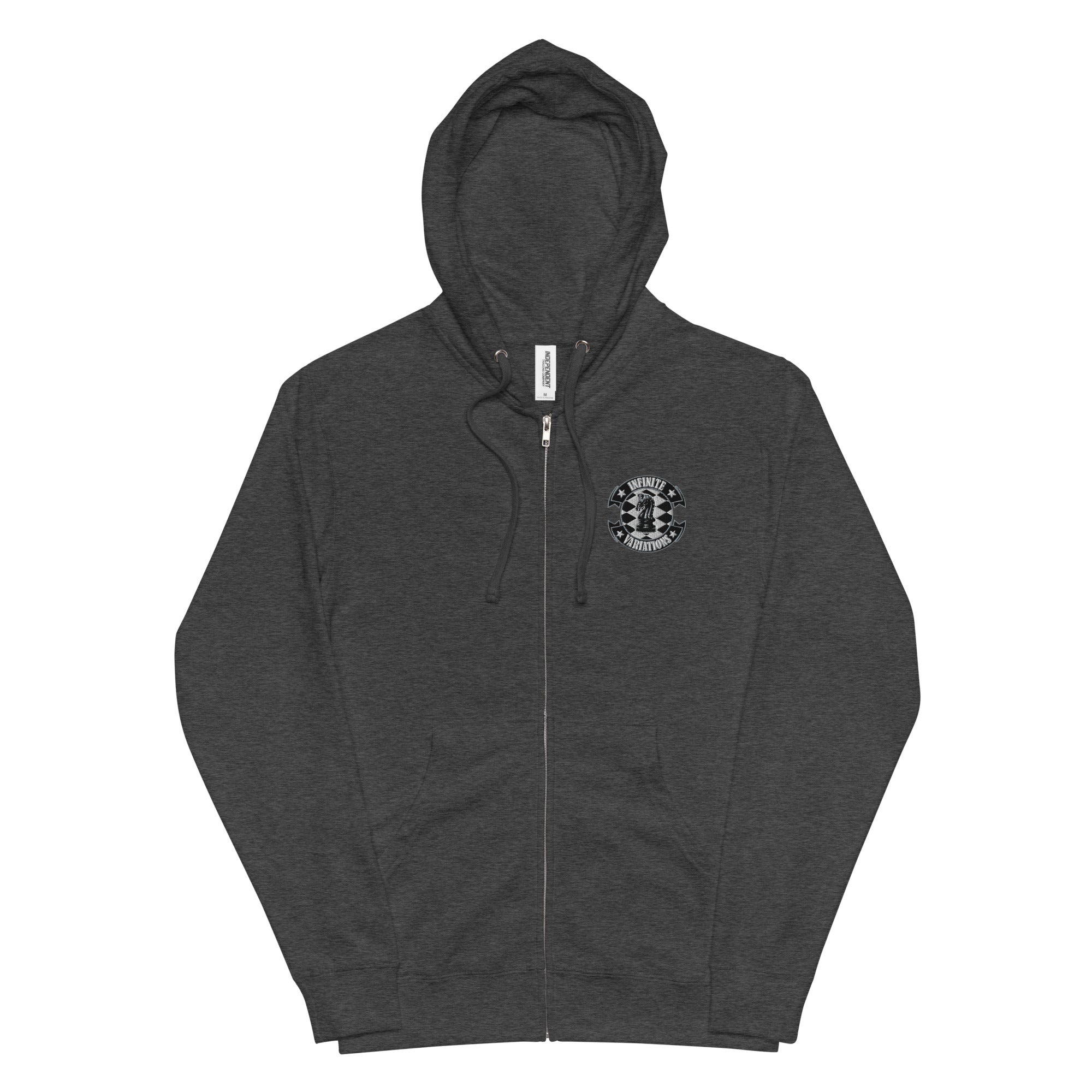 Infinite Variations - Unisex fleece zip up hoodie