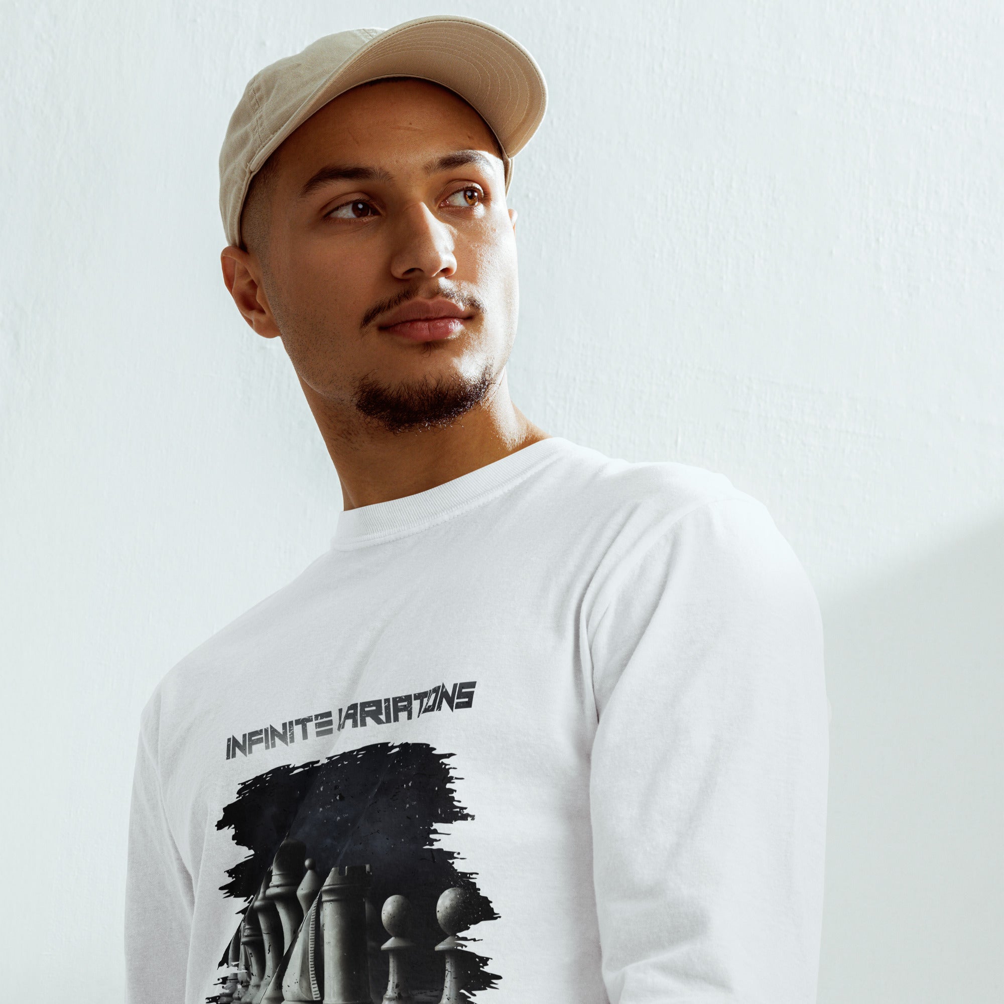 Classical Design - Garment-dyed heavyweight long-sleeve shirt