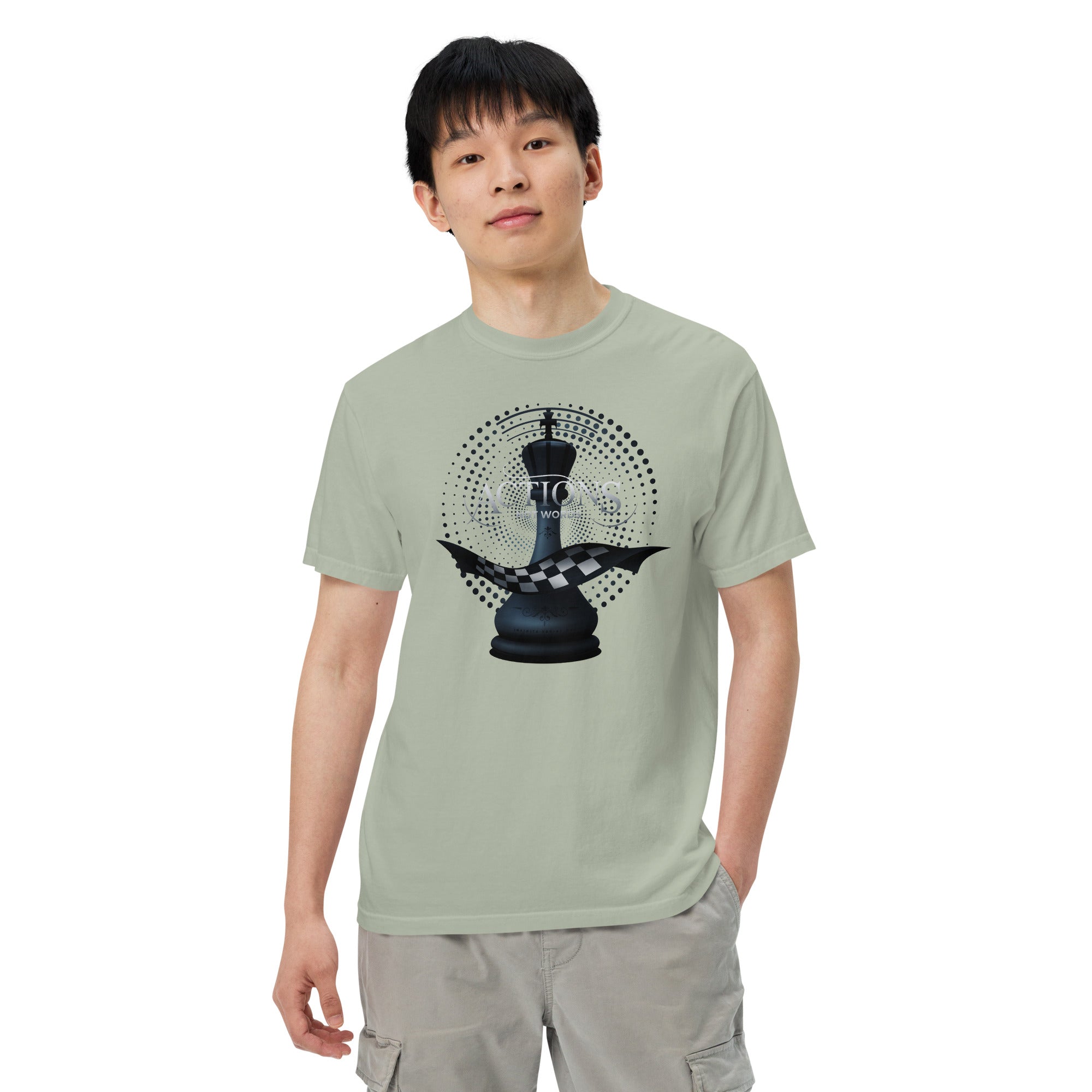 Actions Not Words - Unisex garment-dyed heavyweight t-shirt