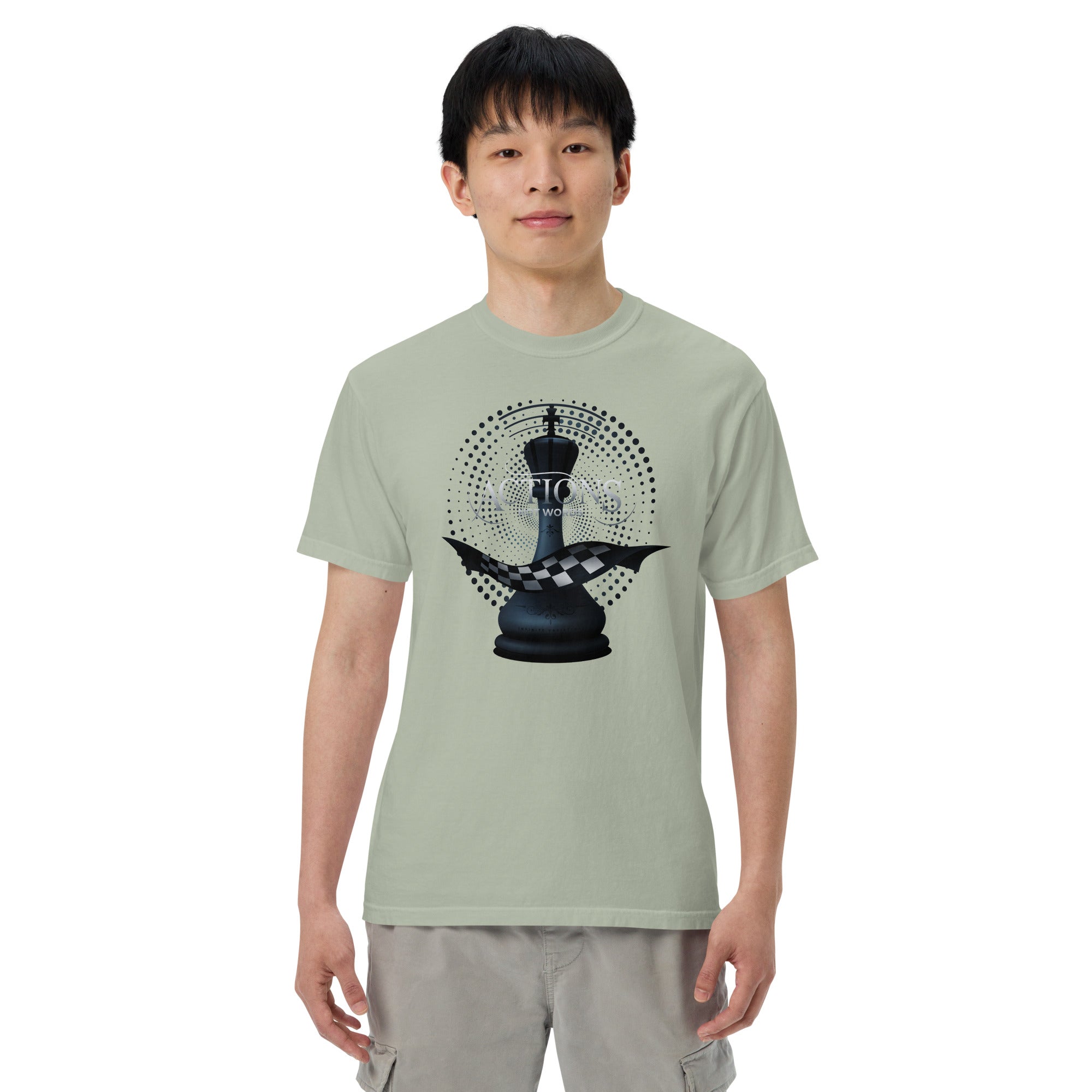 Actions Not Words - Unisex garment-dyed heavyweight t-shirt