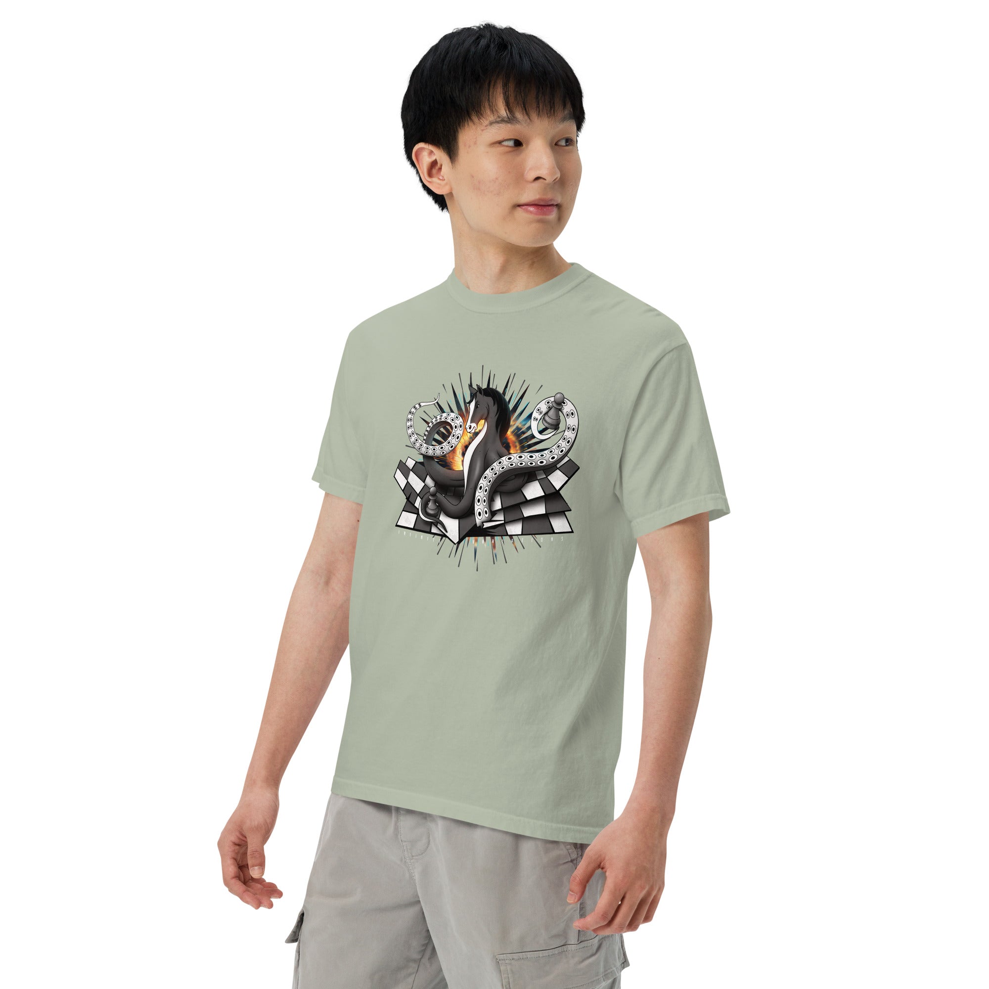 Octopus Knight - Unisex garment-dyed heavyweight t-shirt