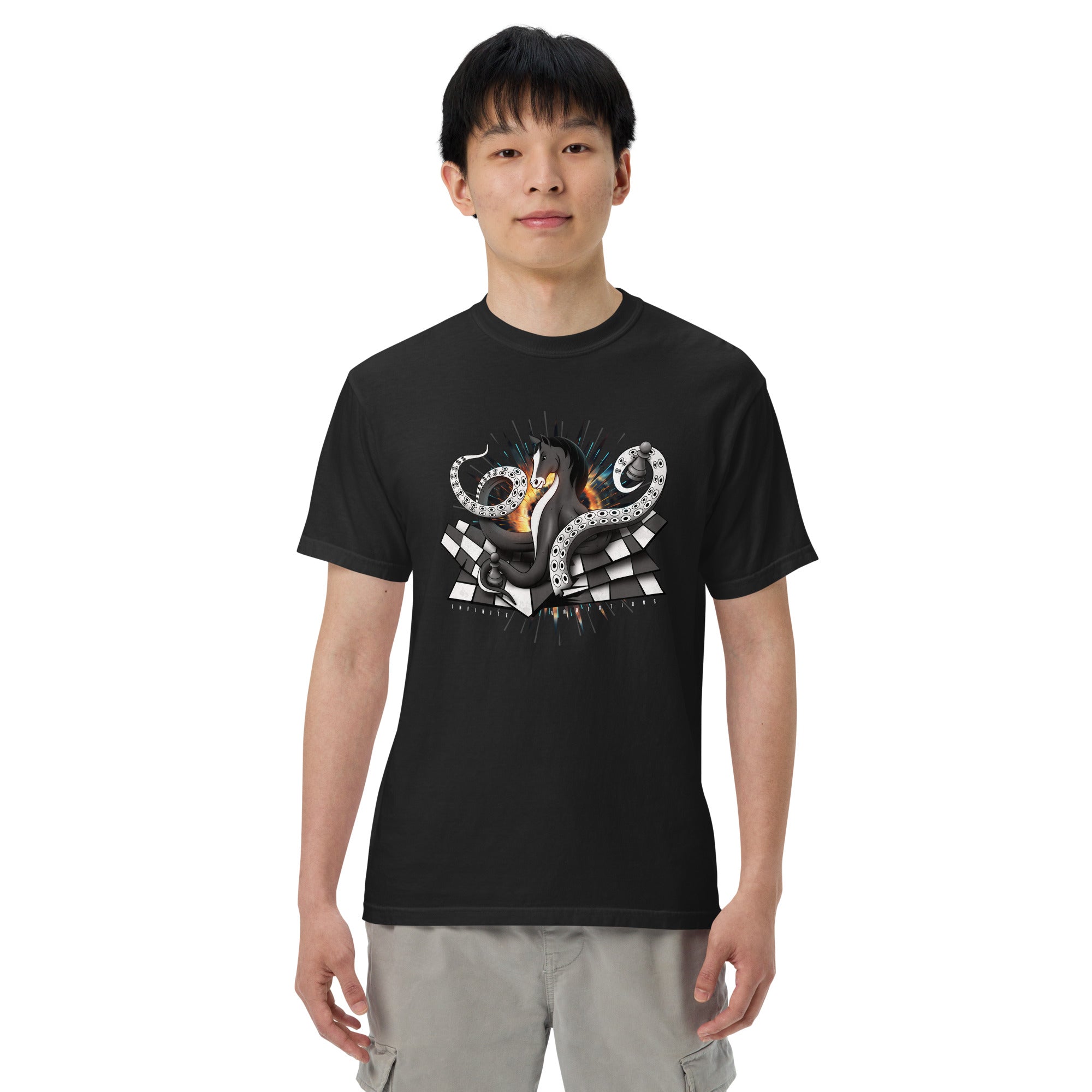 Octopus Knight - Unisex garment-dyed heavyweight t-shirt