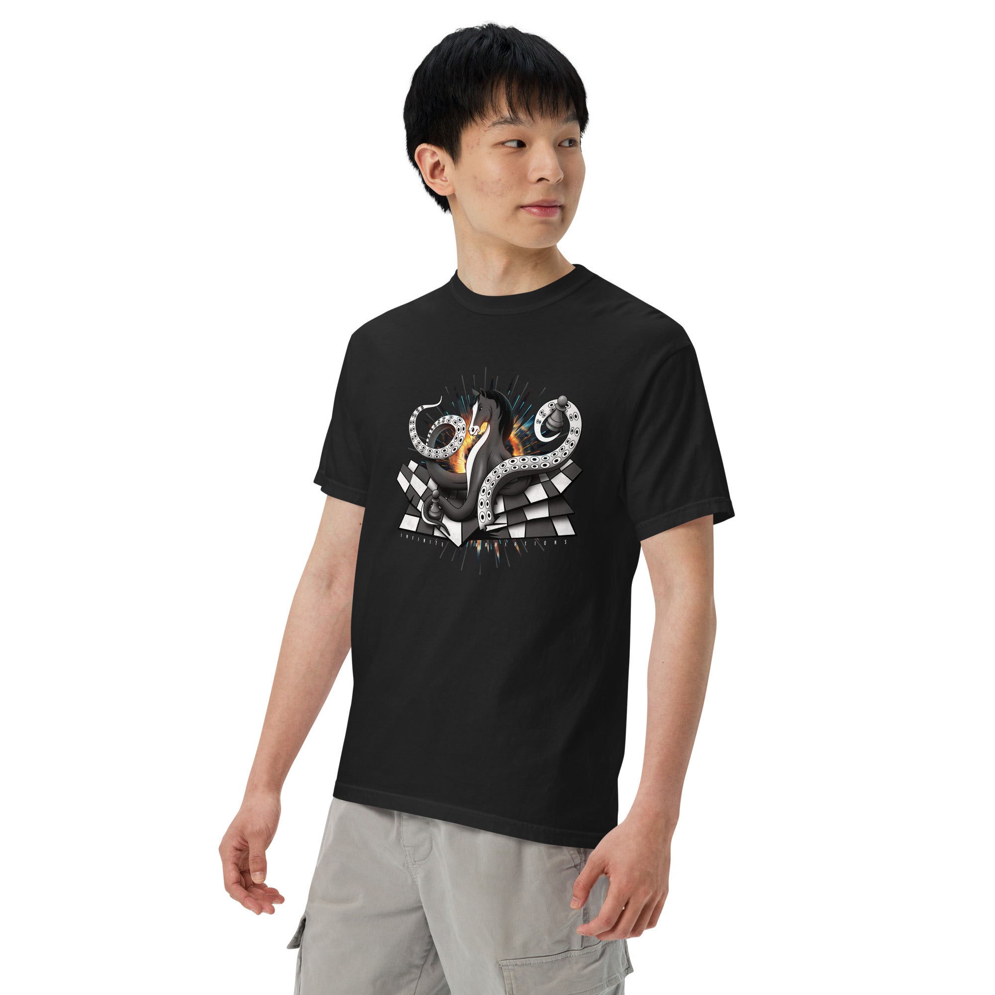 Octopus Knight - Unisex garment-dyed heavyweight t-shirt