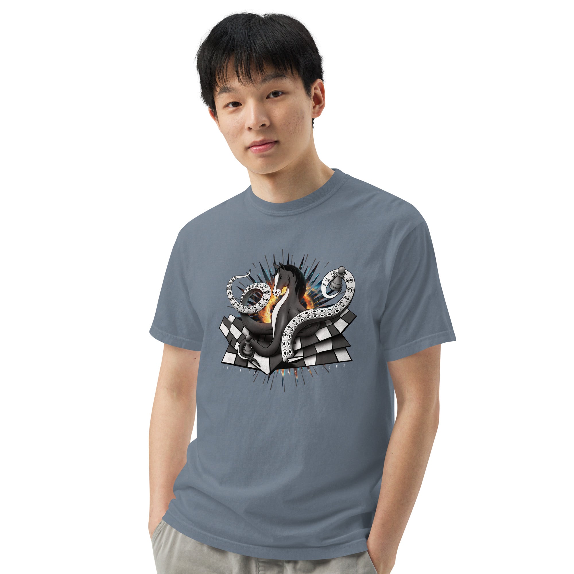 Octopus Knight - Unisex garment-dyed heavyweight t-shirt