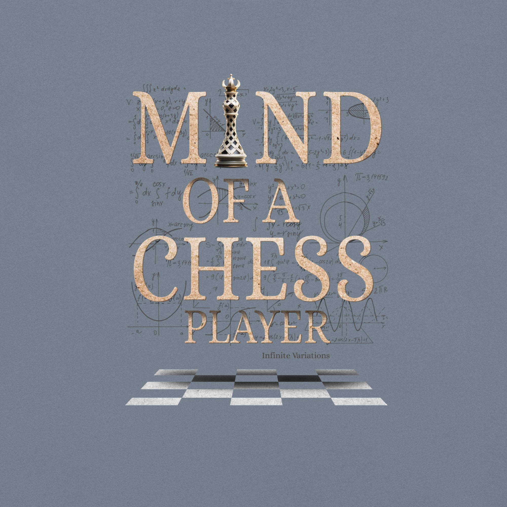 Mind of a Chess Player - Unisex garment-dyed heavyweight t-shirt