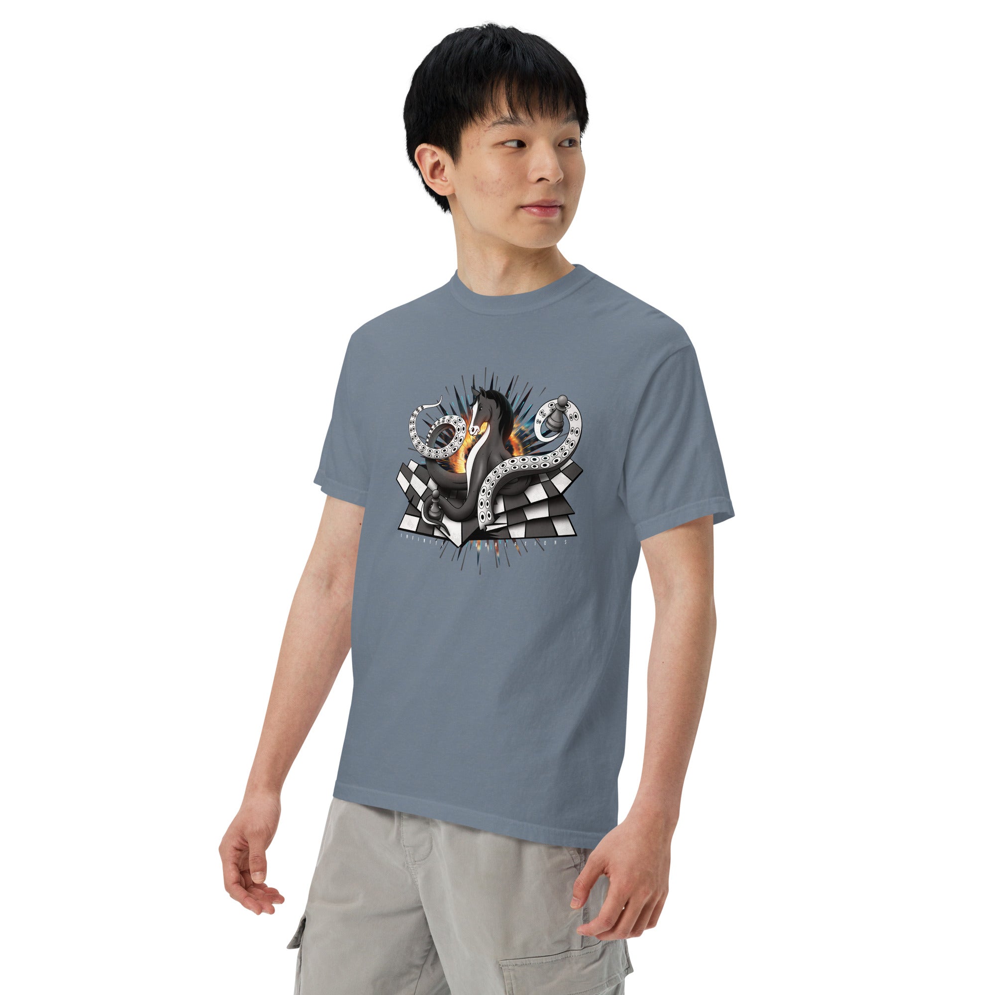 Octopus Knight - Unisex garment-dyed heavyweight t-shirt