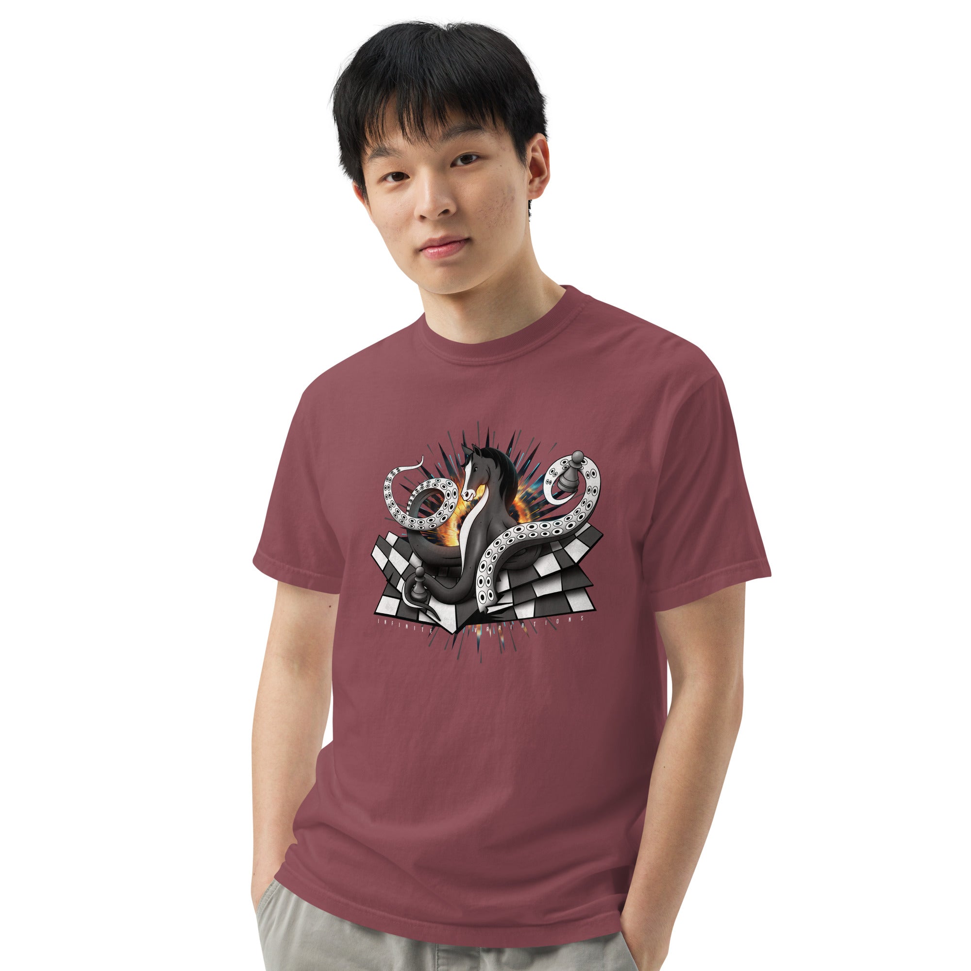Octopus Knight - Unisex garment-dyed heavyweight t-shirt