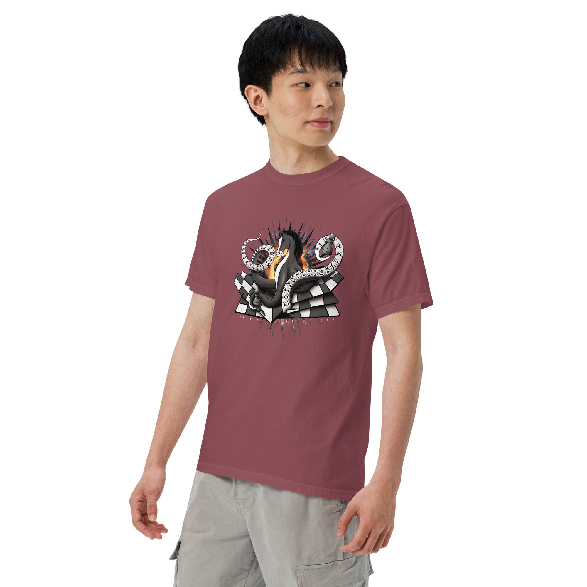 Octopus Knight - Unisex garment-dyed heavyweight t-shirt