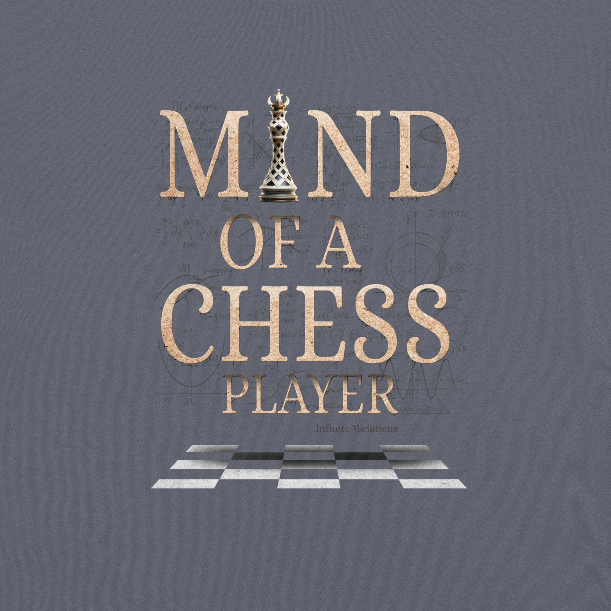 Mind of a Chess Player - Unisex garment-dyed heavyweight t-shirt