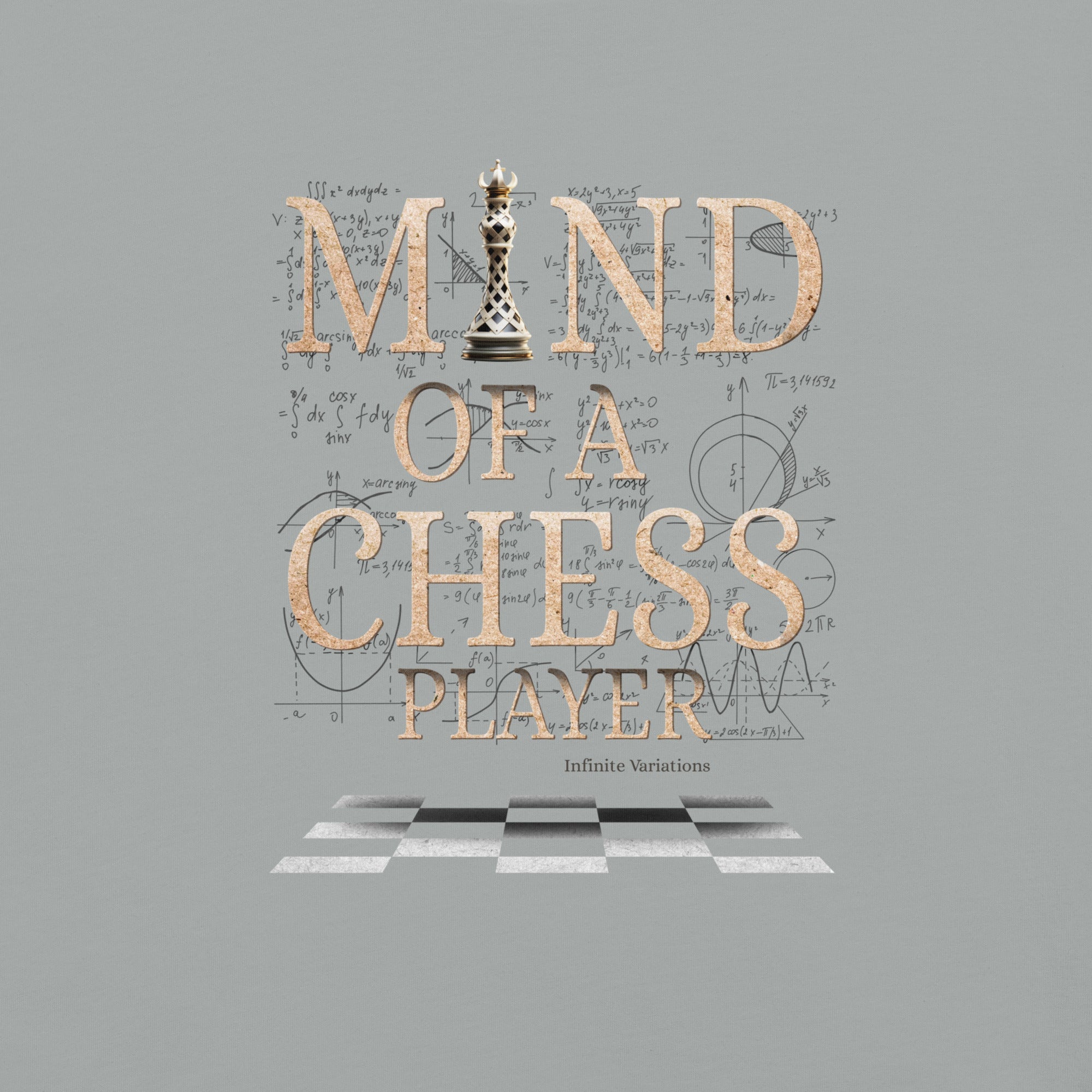 Mind of a Chess Player - Unisex garment-dyed heavyweight t-shirt