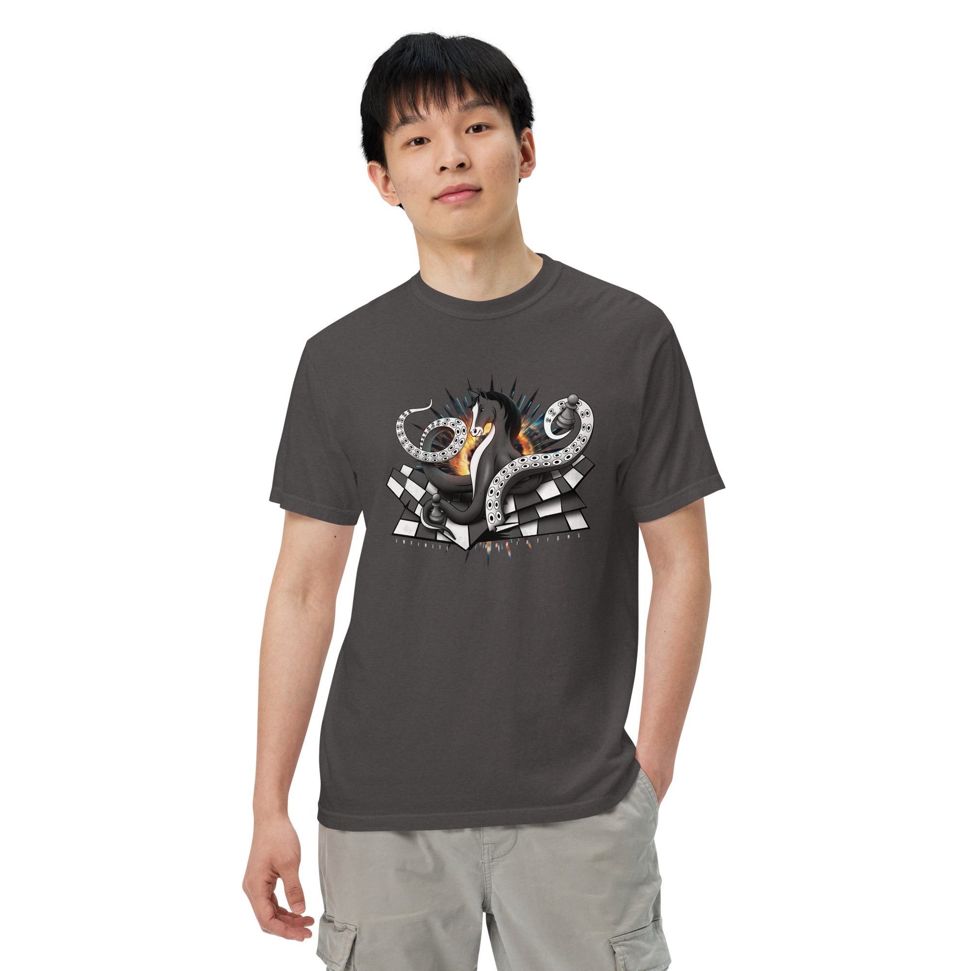 Octopus Knight - Unisex garment-dyed heavyweight t-shirt