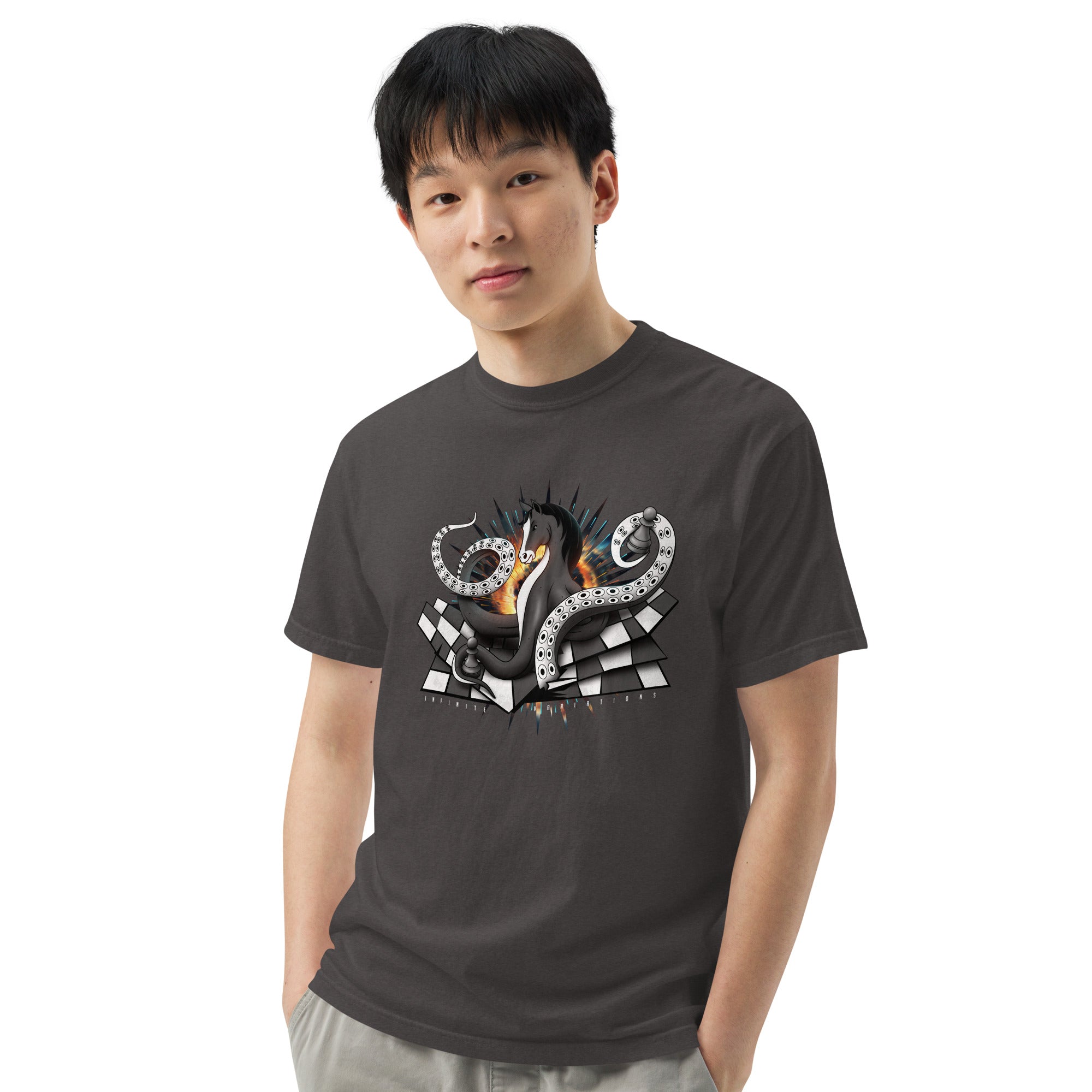Octopus Knight - Unisex garment-dyed heavyweight t-shirt