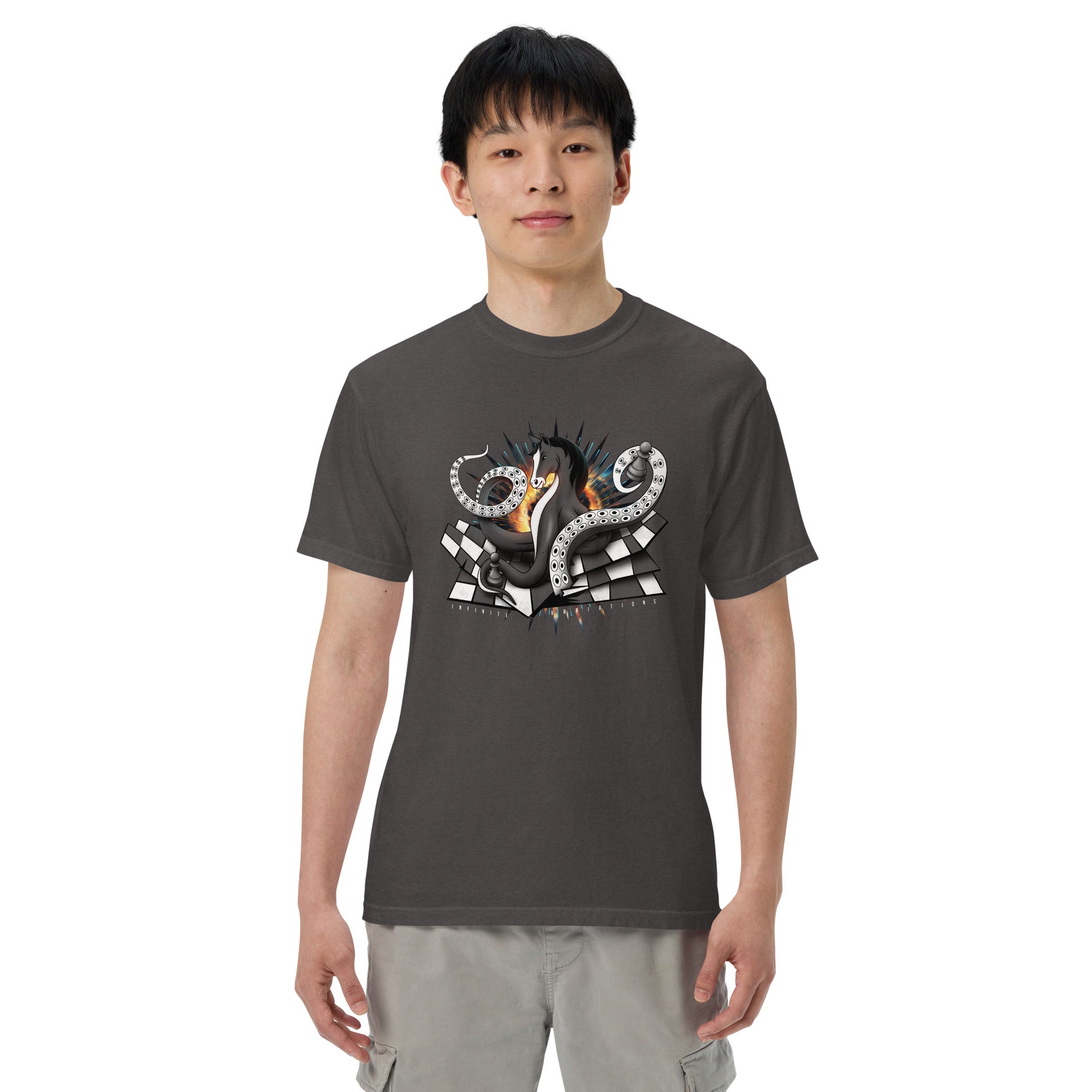 Octopus Knight - Unisex garment-dyed heavyweight t-shirt